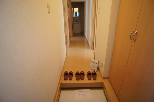 コンフォート新柏の玄関