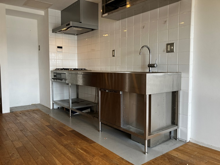 経堂セントラルマンションのキッチン