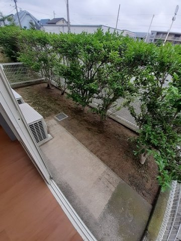 ドリーム栄のバルコニー|陽当たり良好なテラスです♪