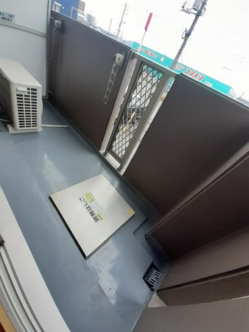 サンリット・スクエアのバルコニー