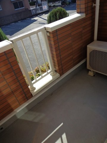 サンセールＡのバルコニー