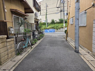 【前面道路含む現地写真】 | 山科区椥辻番所ケ口町　中古戸建