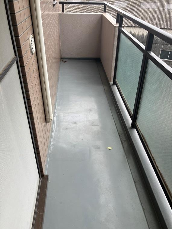 ルミナス相模原のバルコニー