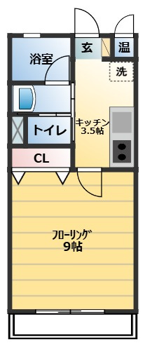 【間取り】 | ラポート西宮城野