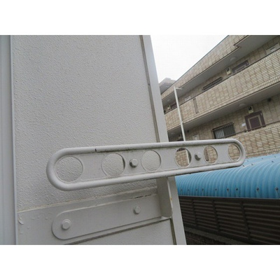 【バルコニー】 | エスイーシー玉川ハイツ | 洗濯竿置場