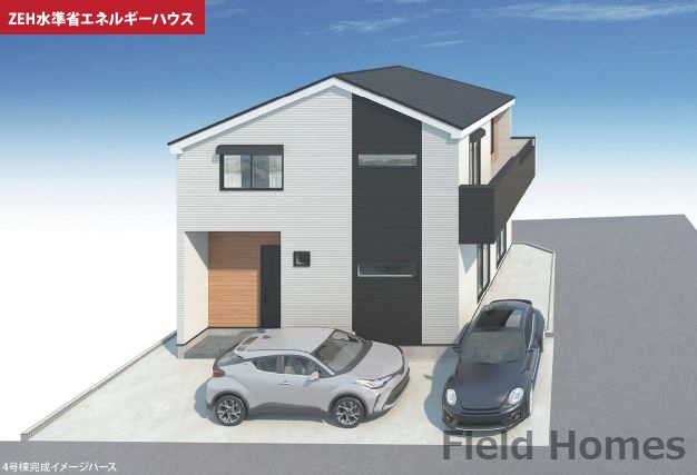 大和市下鶴間新築戸建て　4期№4の外観|外観イメージ「大和市下鶴間新築戸建て　No.4」