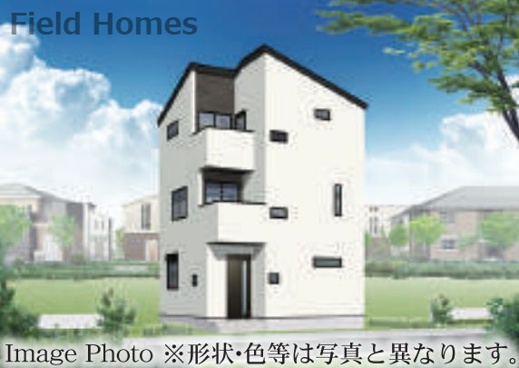 鎌倉市小袋谷2丁目新築戸建て　1号棟の外観|外観イメージ「鎌倉市小袋谷2丁目新築戸建て　1号棟」