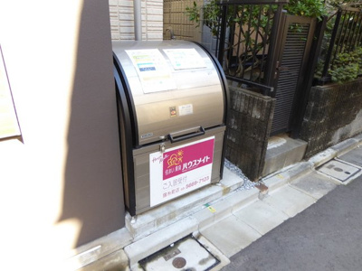 ゴミ置き場です。