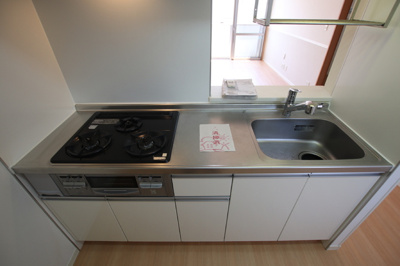 ガス３口グリル付