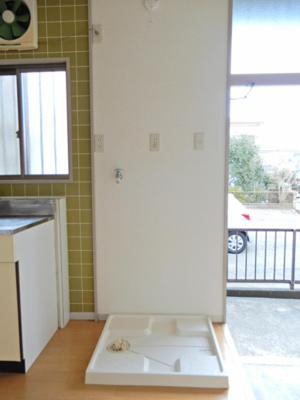 室内洗濯機置場