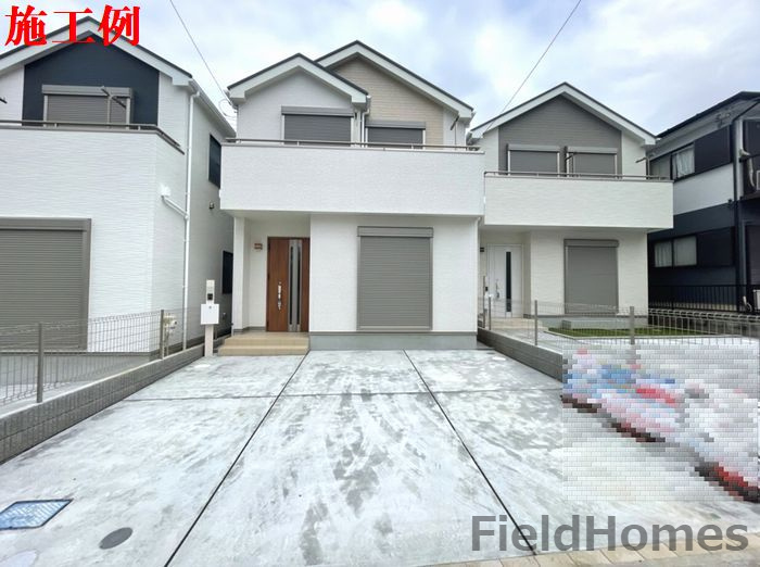 藤沢市下土棚新築戸建て　C号棟の外観|外観施工例