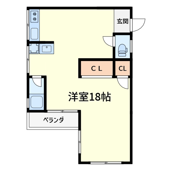 【間取り】 | 名神コーポ