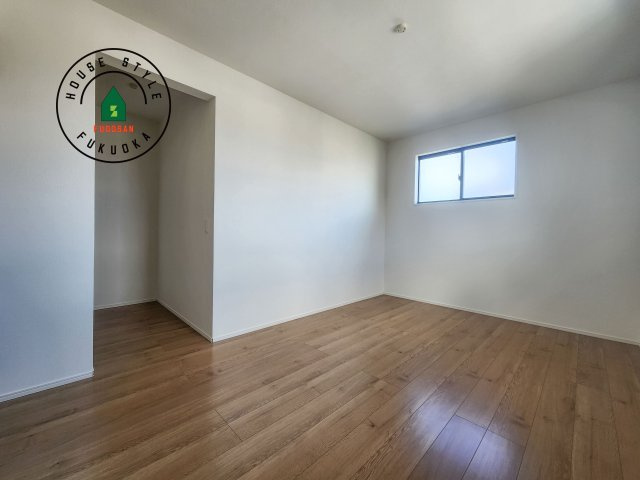 福岡市東区高美台1丁目第3-1棟（1号棟）の内観：施工例|柔らかい陽光が差し込む明るいお部屋を演出する設計。彩光の取れる窓が気持ちの良いお部屋を創り上げます。