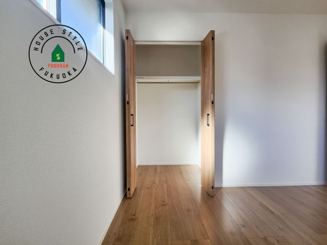 福岡市東区高美台1丁目第3-1棟（1号棟）の内観：施工例|大きなスペースがあり、収納には困りません。