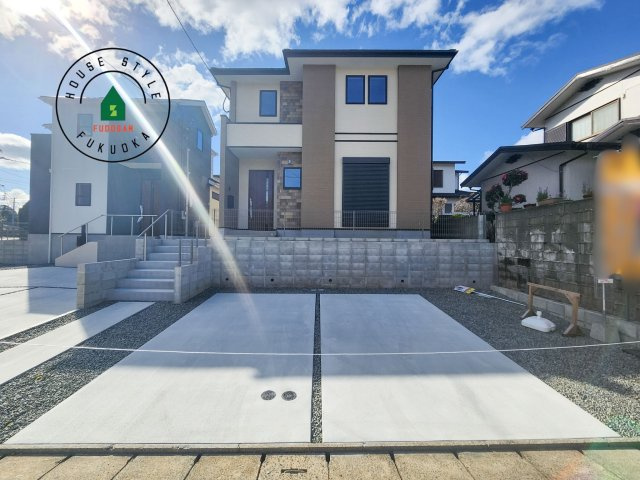 福岡市東区高美台1丁目第3-1棟（1号棟）の前面道路含む現地写真|見学の時間などお気軽にお問い合わせ下さい。