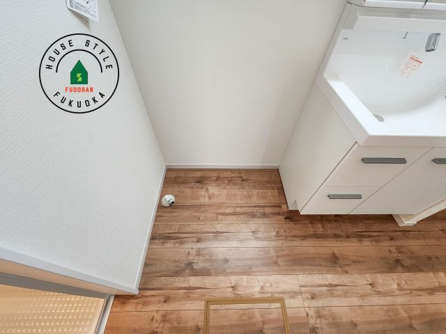 古賀市天神6丁目第1-2棟（1号棟）のランドリースペース|ランドリースペースとなります。広々して有効的にご使用できます。 