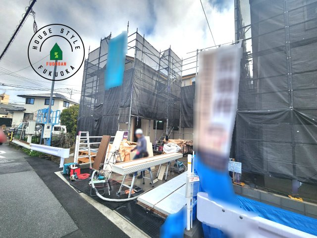 福岡市南区大平寺1丁目第10-2棟(1号棟)の外観|デザイン性のある外観です。