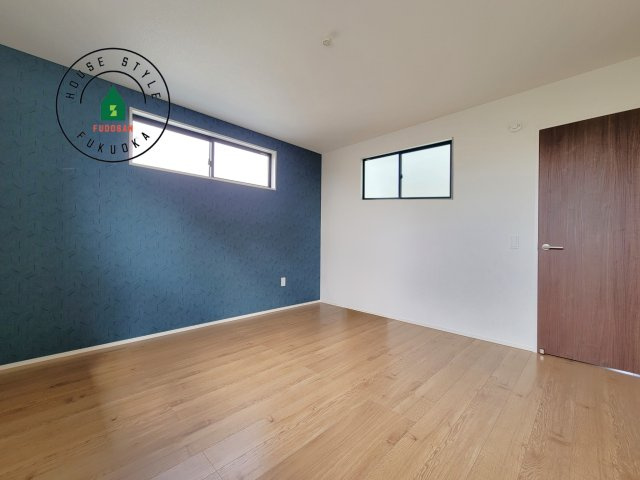 糟屋郡宇美町桜原1丁目第10-１棟(１号棟)の内観：施工例|主寝室には収納力に優れたクローゼットがありますので、お部屋もすっきり片付きます。