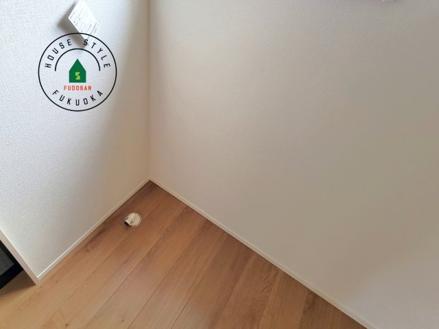 糟屋郡宇美町桜原1丁目第10-１棟(１号棟)の内観：施工例|ランドリースペースとなります。広々して有効的にご使用できます。 