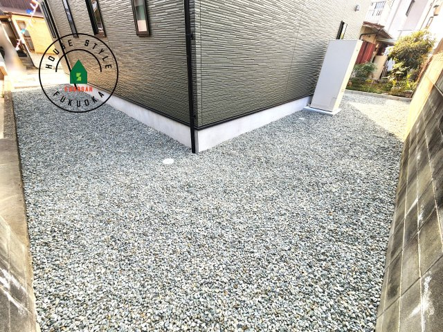 福岡市東区奈多1丁目第3-1棟（1号棟）の庭|お庭で自由な時間を過ごせます。