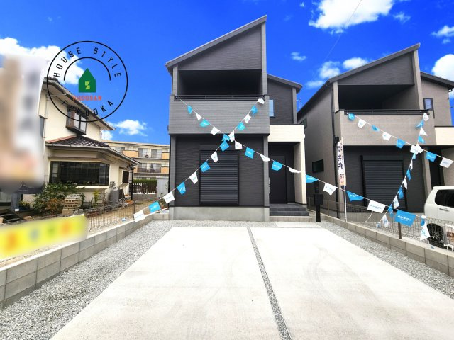 春日市須玖南3丁目第1-2棟（1号棟）の外観|住宅ローン無料相談会開催中です！「総額いくらかかるの？」スタッフがお一人お一人に合ったプランで、シミュレーション致します。