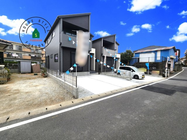 春日市須玖南3丁目第1-2棟（1号棟）の前面道路含む現地写真|見学の時間などお気軽にお問い合わせ下さい。