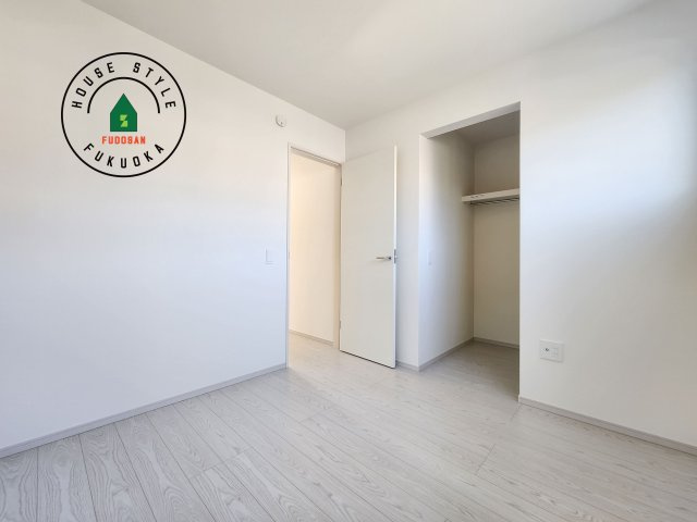 春日市須玖南3丁目第1-2棟（1号棟）の和室|将来的に、琉球畳を引きまして和室風にすることも可能です。