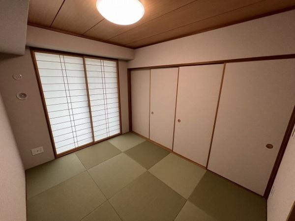 グランイーグル多摩川スカイフロントの和室|急な来客にも対応できる和室♪