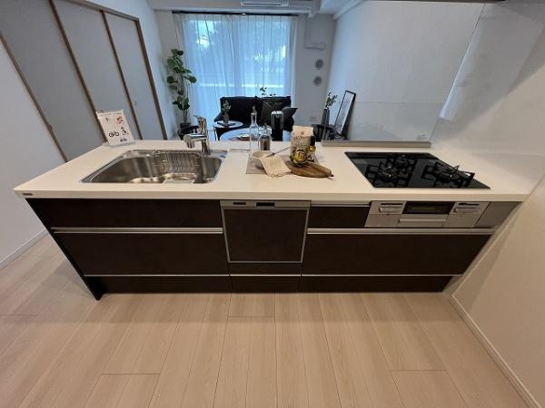 グランイーグル多摩川スカイフロントのキッチン|キッチンスペースは広々しています♪