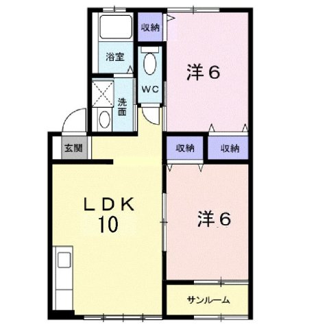 ガーデンヒルズの間取り