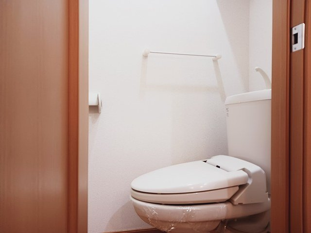 カーサプラシードＭのトイレ|清潔感のあるトイレです