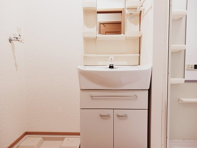 カーサプラシードＭの洗面所|洗面所です