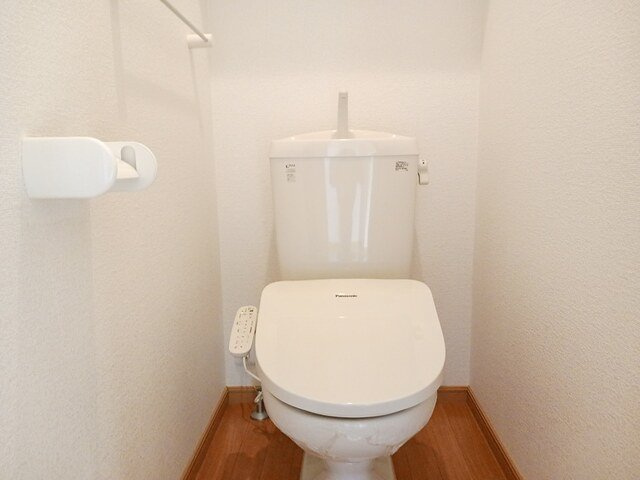 ラ・ソレイユＢのトイレ|清潔感のあるトイレです