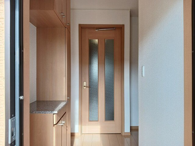 ラ・ソレイユＢの玄関|玄関です