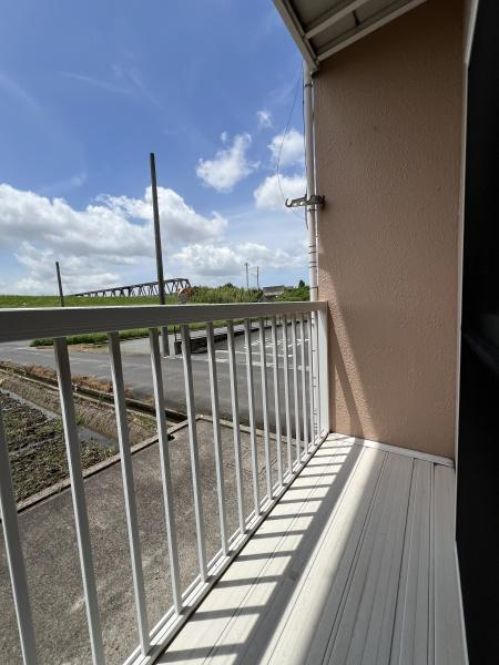 ドリームタウンのバルコニー