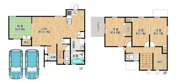 【間取り】 | 西区玉津町今津　中古戸建