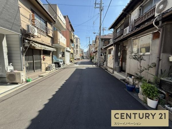 大正区平尾5丁目中古戸建の前面道路含む現地写真
