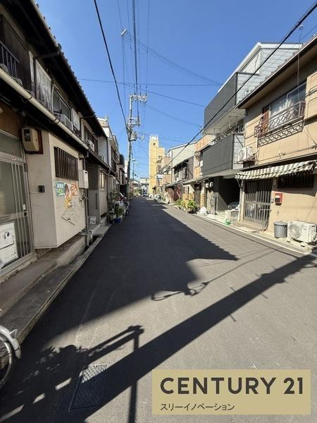 大正区平尾5丁目中古戸建の前面道路含む現地写真