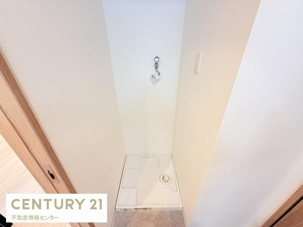 【独立洗面台】 | ニュー北加賀屋マンション | 洗濯パンも利用できます！