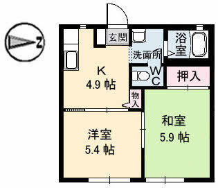 【間取り】 | ラフォーレ　アダチ