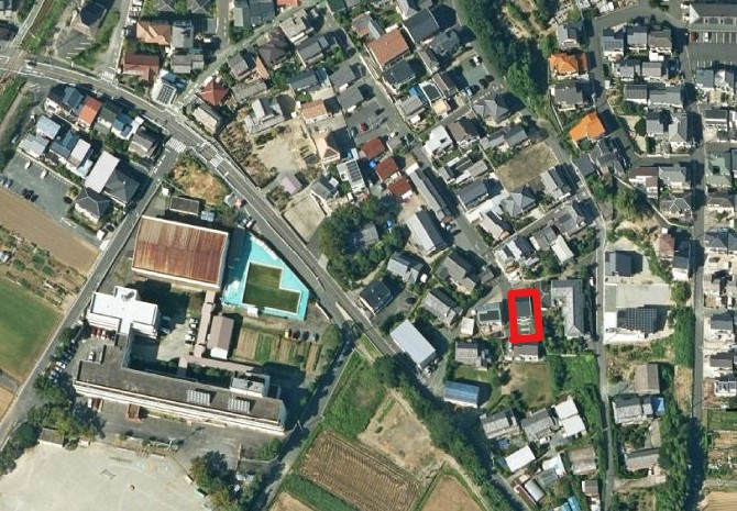 豊橋市一棟アパートの地図