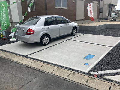 【駐車場】 | ひたちなか市稲田新築一戸建