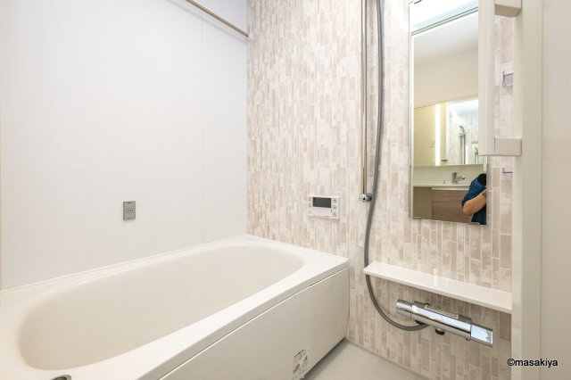 トリシア東和田　E（東）棟の浴室|写真は同じ建築会社の近い間取りの物です。参考にご覧下さい。