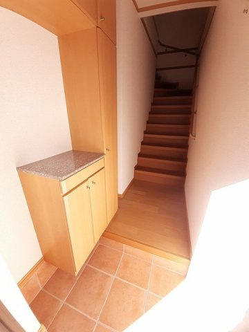 クレール　にほづ　Ａの玄関