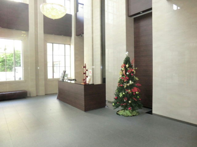 ライオンズタワー神戸元町のロビー