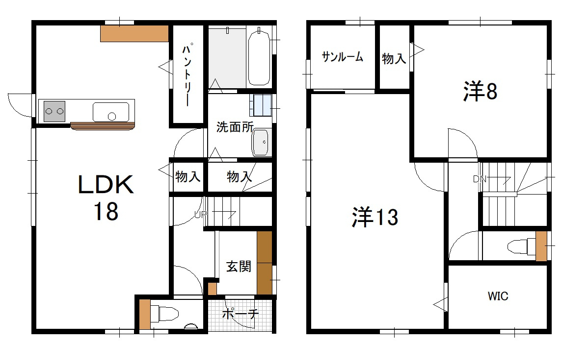 【間取り】の画像