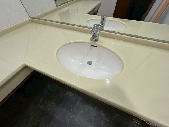 芦屋松ノ内パークハウスの洗面所