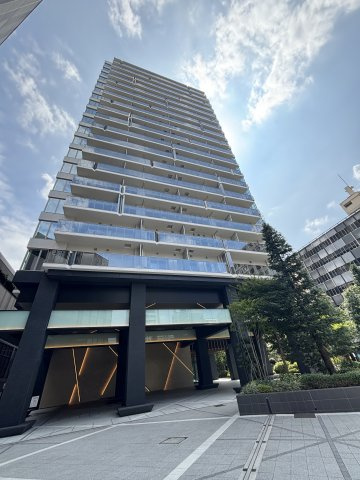 プラウドタワー亀戸クロスゲートタワーの外観