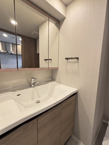 プラウドタワー亀戸クロスゲートタワーの洗面所