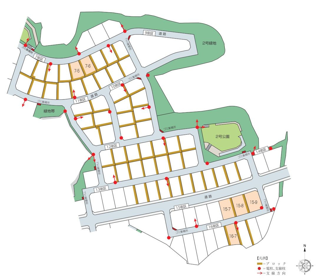 糸島市泊　売り土地【15-7号地】の地図